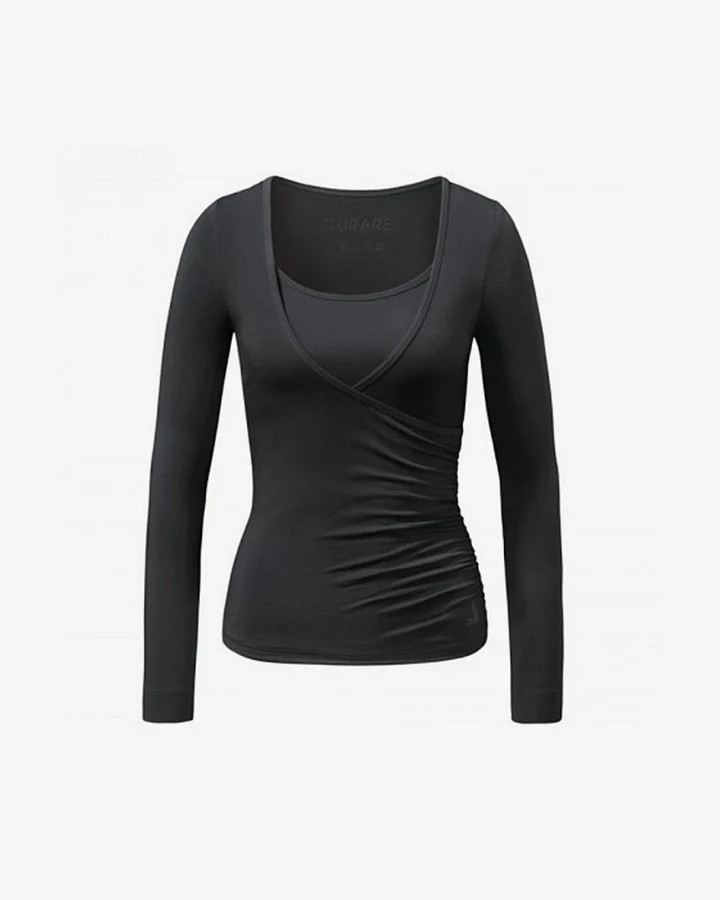 Curare Wrap Shirt - Black XL