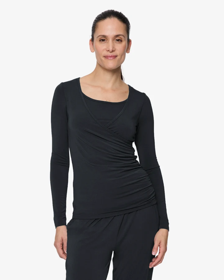Curare Wrap Shirt - Black XL
