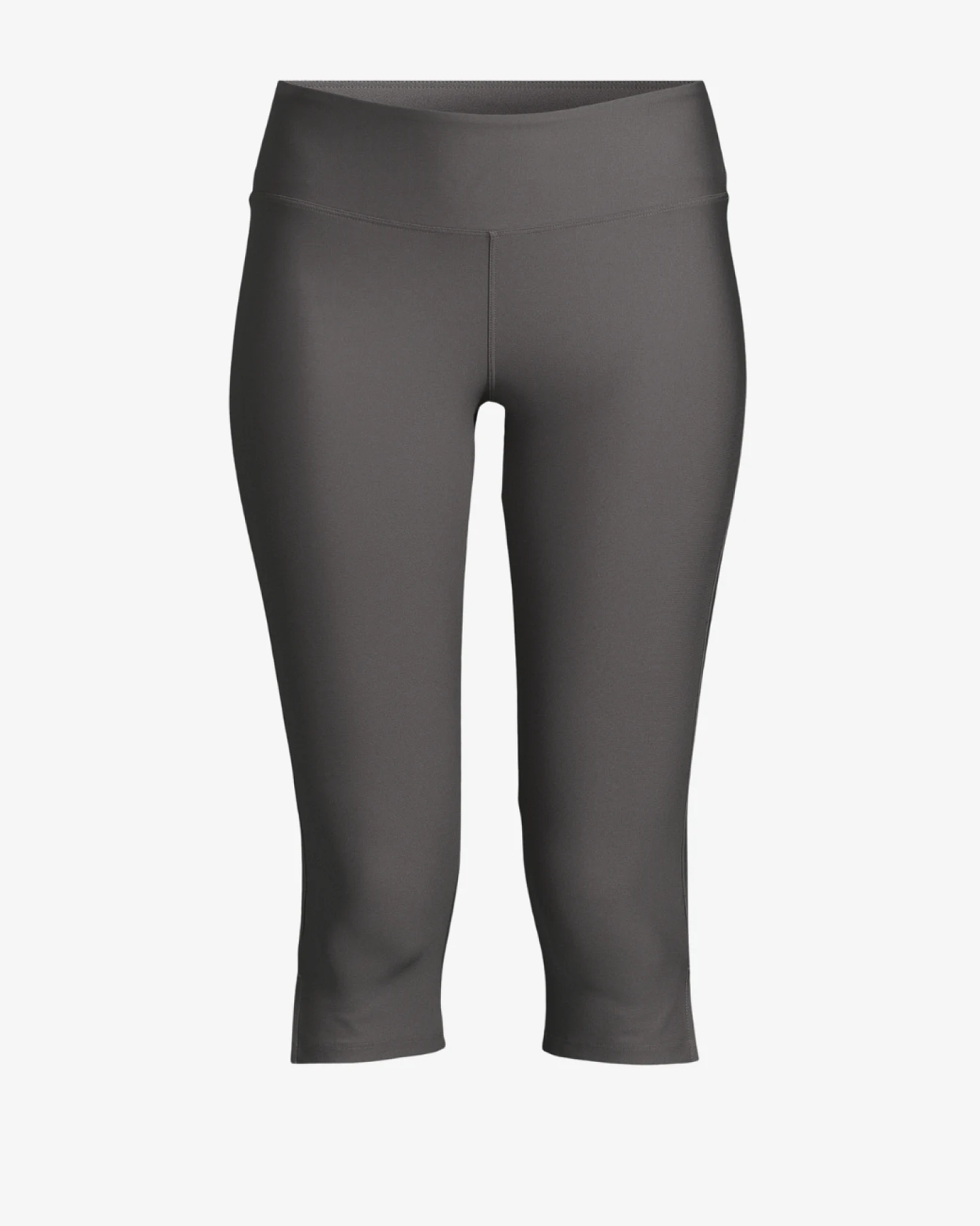 Casall Capri Slit Regular Waist Tights Dark Grey S – Ansicht 5
