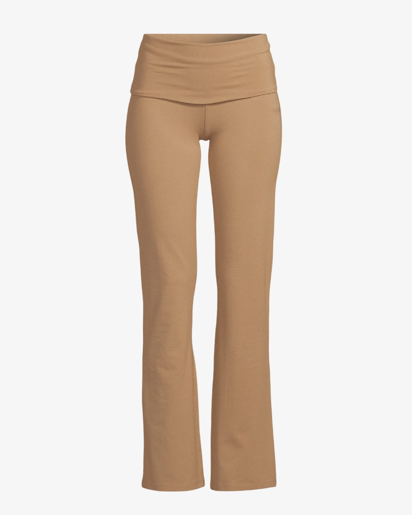 Casall Sublime Folded Flare Pants Light Khaki L – Ansicht 4