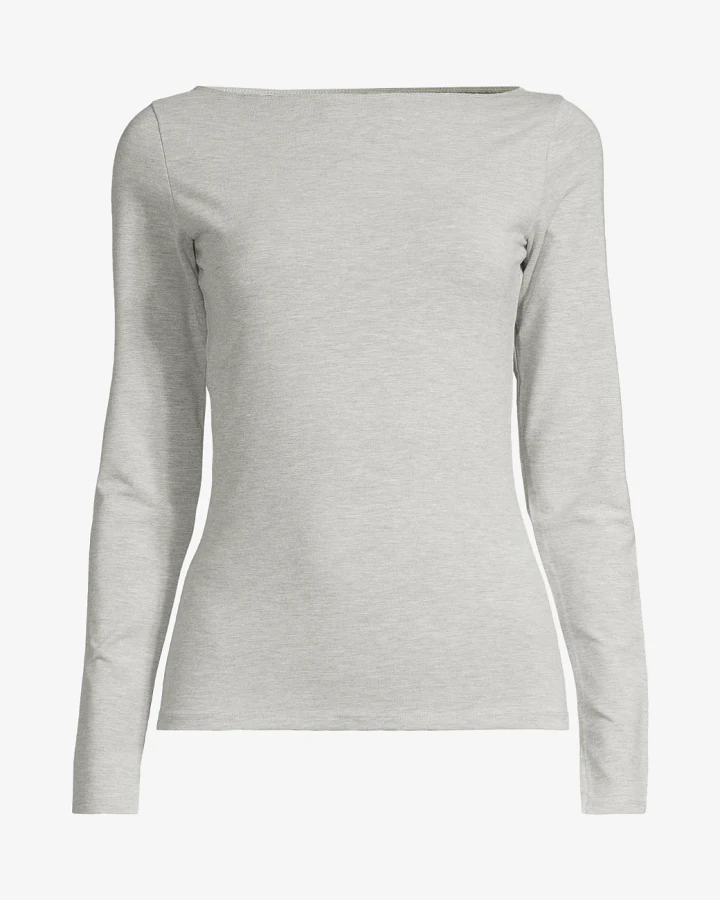 Casall Sublime Boatneck Long Sleeve Grey L