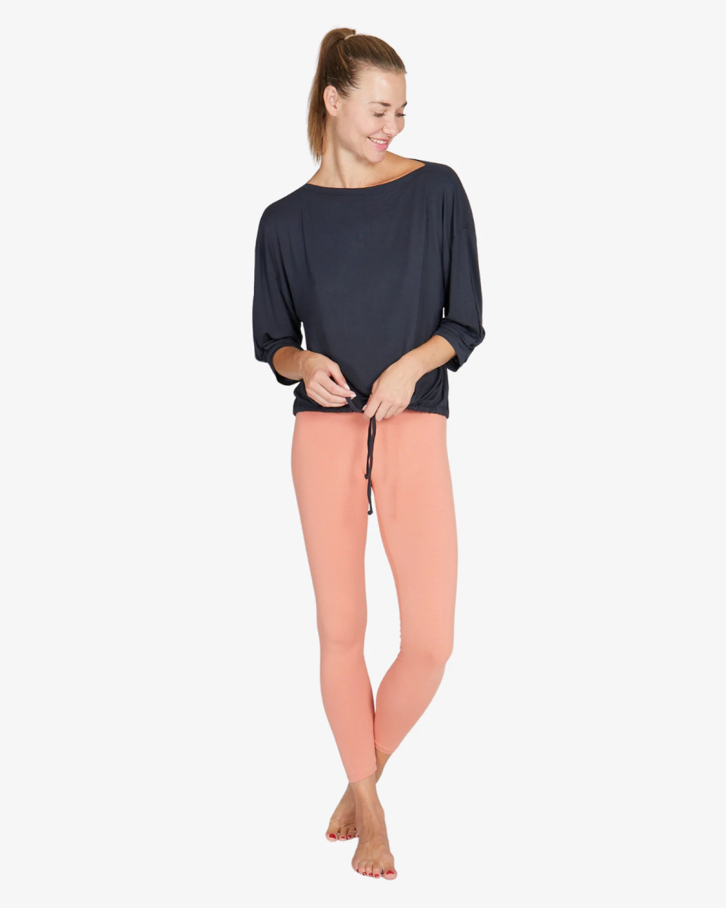 Kismet Cosy Twist Top - Anthracite S – Ansicht 2