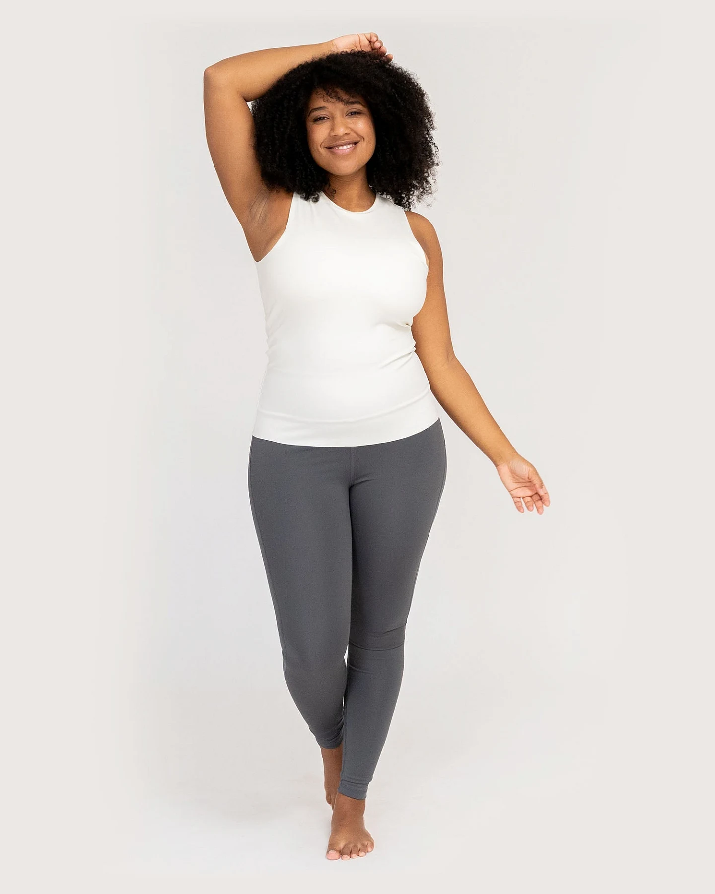 Lotuscrafts ALA Tank Tee - Anthrazit XS – Ansicht 11
