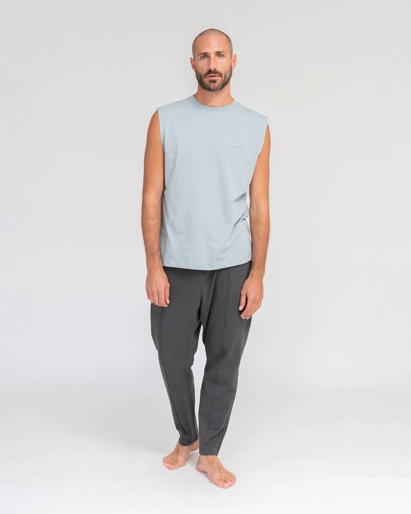 Lotuscrafts REID Mens Tank-Top Stone Blue L – Ansicht 9