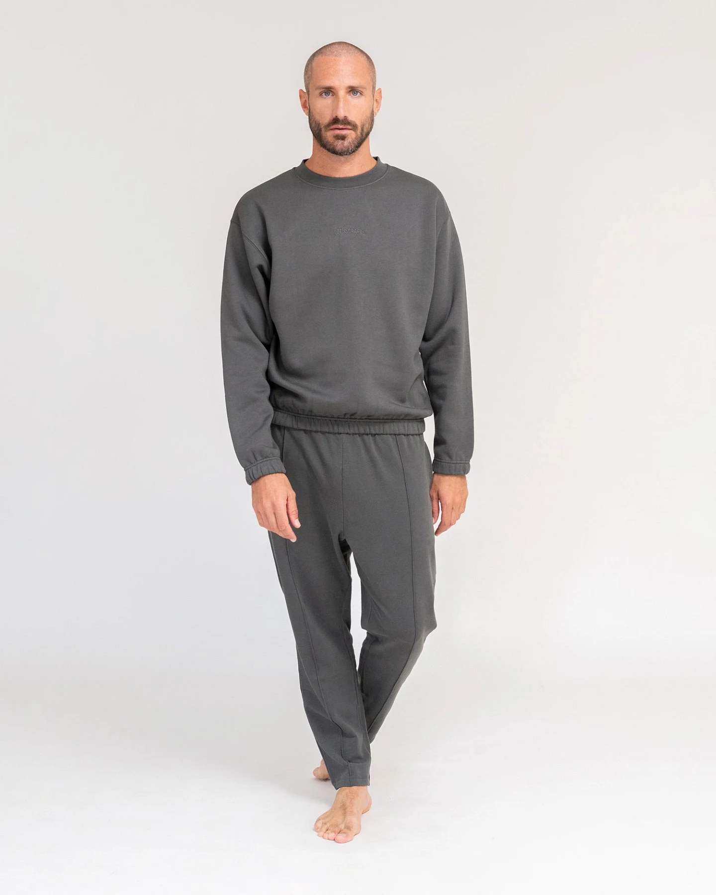 Lotuscrafts FEND Mens Sweater Stone Blue XL – Ansicht 3