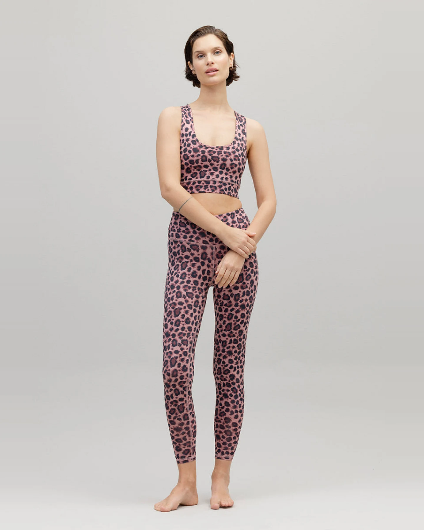 Hey Honey Cropped Leggings Leo Rose XL – Ansicht 4