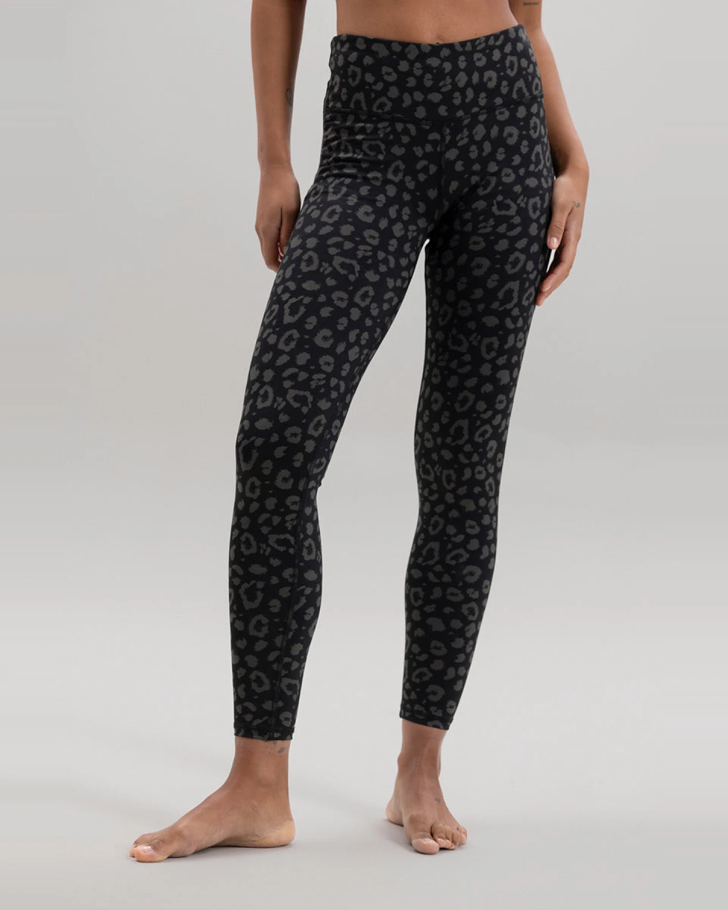 Hey Honey Cropped Leggings Leo Black S – Ansicht 4