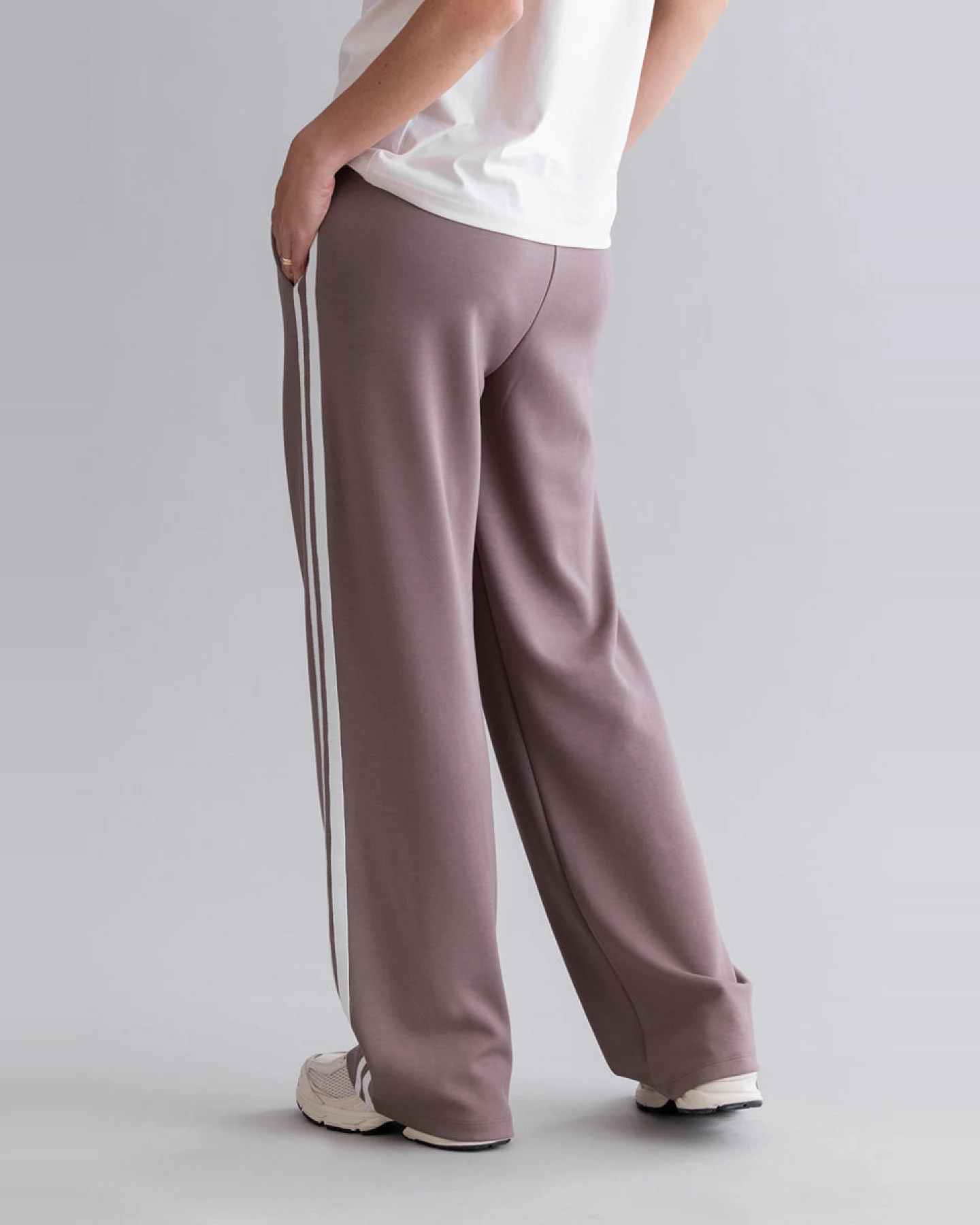 Hey Honey Lounge Trackpants - Taupe M – Ansicht 7