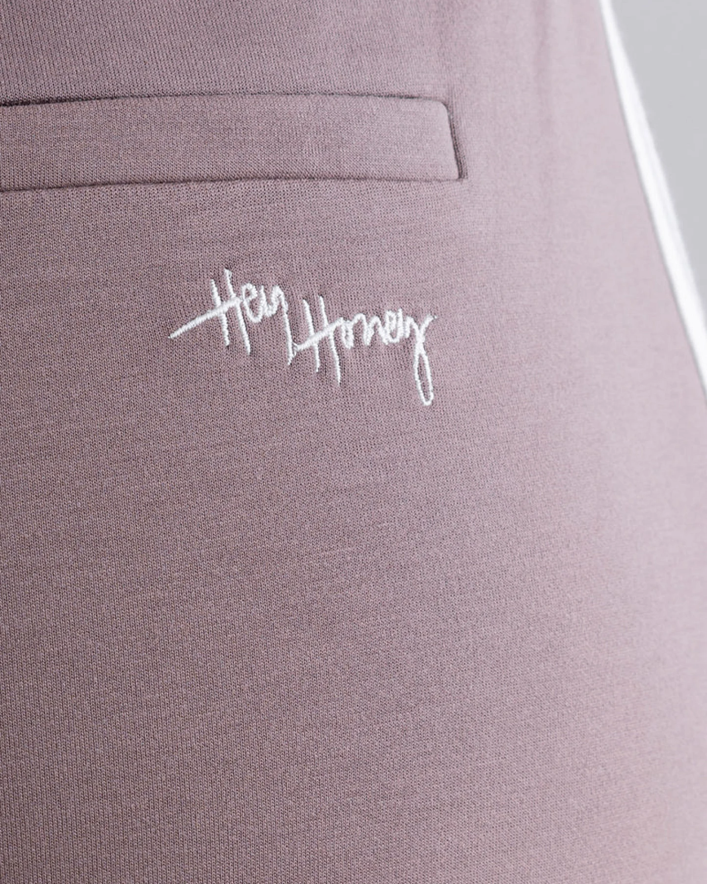 Hey Honey Lounge Trackpants - Taupe S – Ansicht 6