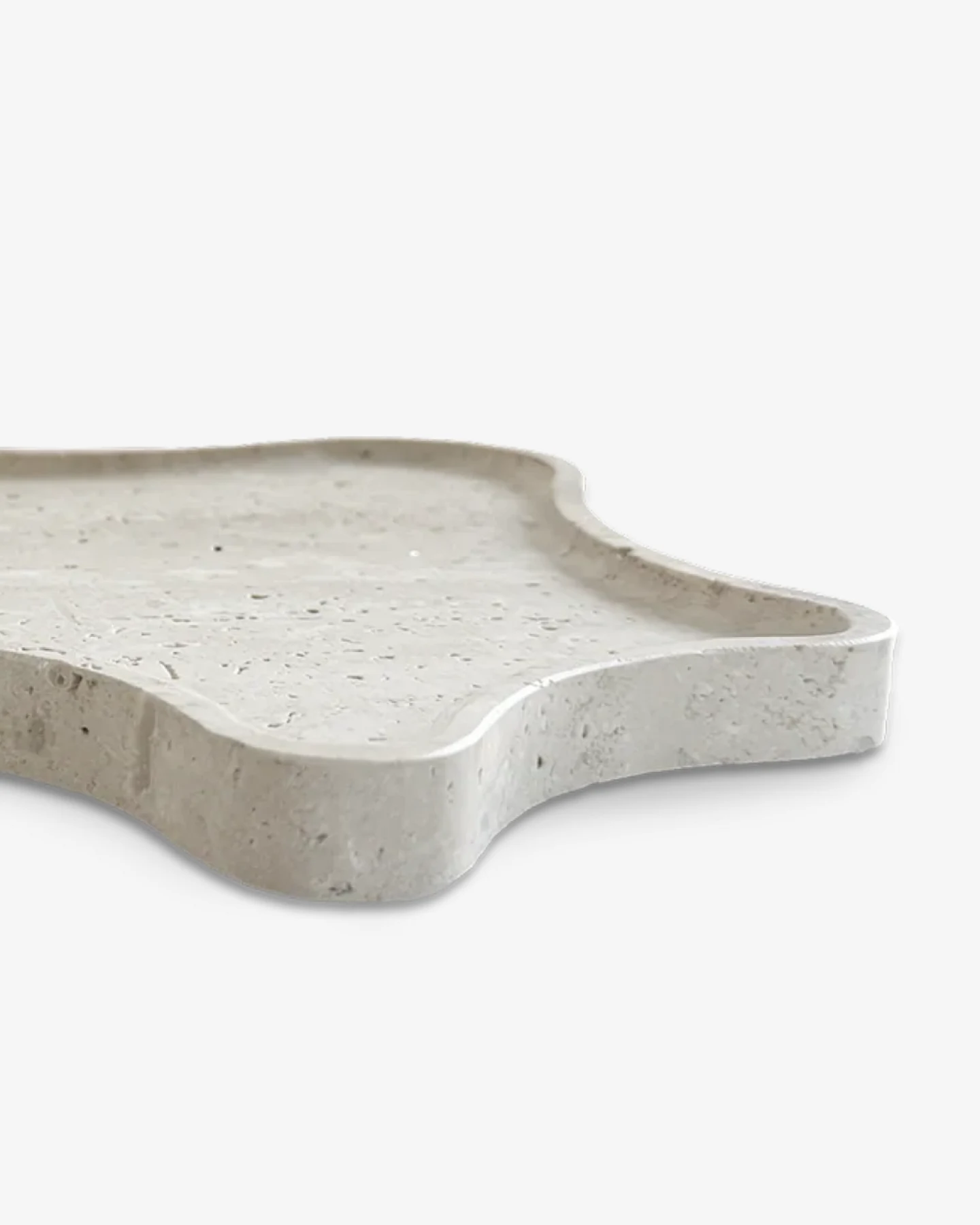 PAVA FUMA Patera Travertin Tablett – Ansicht 2
