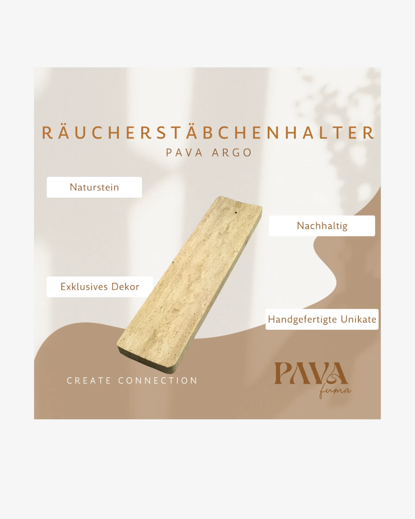 PAVA FUMA Argo Räucherstäbchenhalter – Ansicht 2