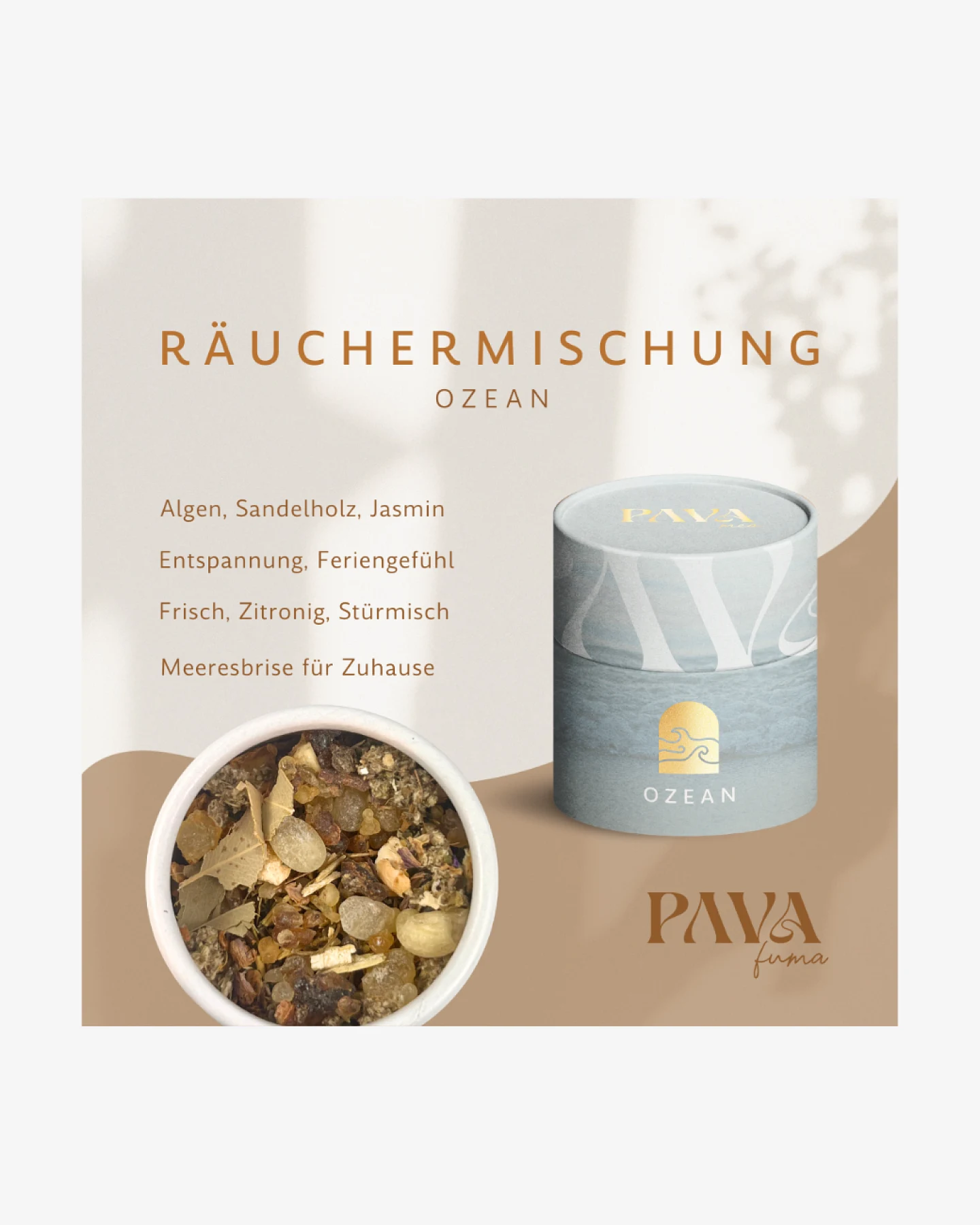 PAVA FUMA Ozean Räuchermischung – Ansicht 3