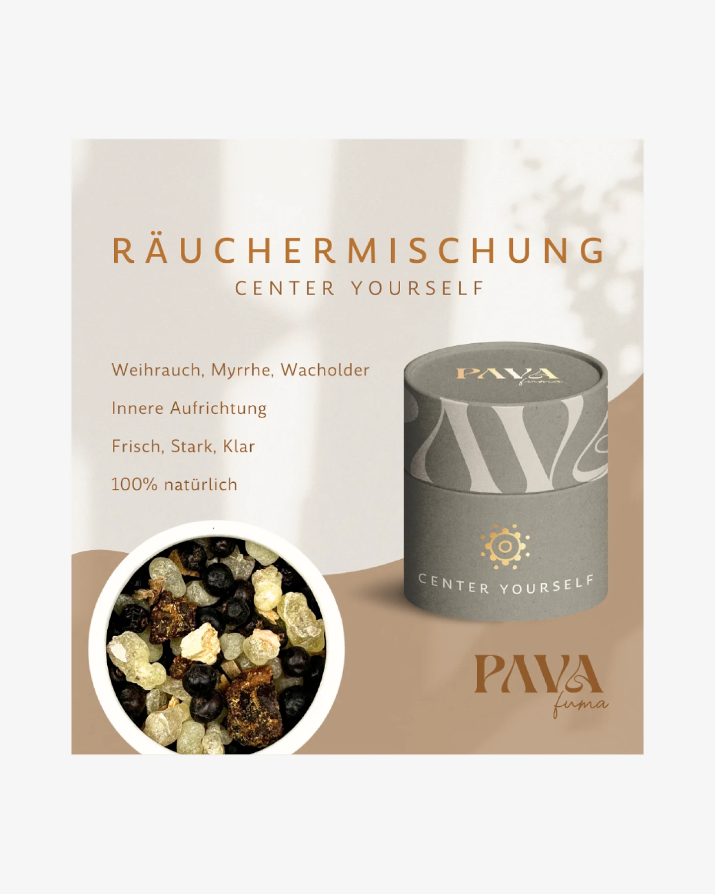 PAVA FUMA Center Yourself Räuchermischung – Ansicht 3