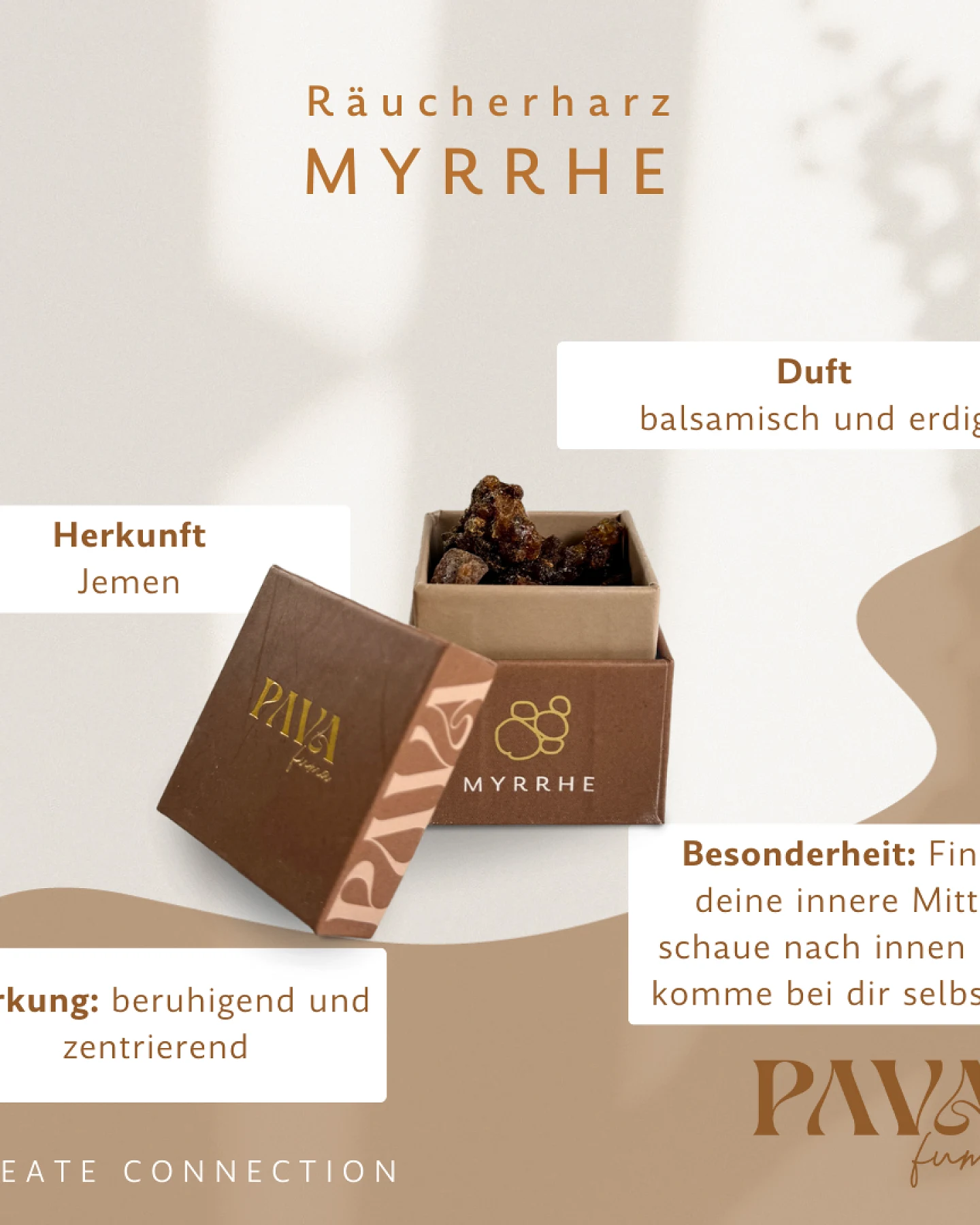 PAVA FUMA Myrrhe Räucherharz – Ansicht 2