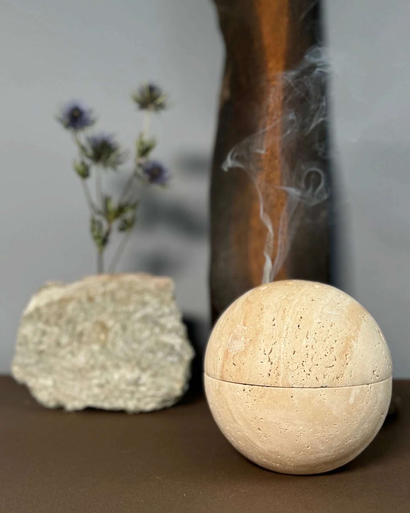 PAVA FUMA Räucherkugel Sphera Beige Maxi – Ansicht 3
