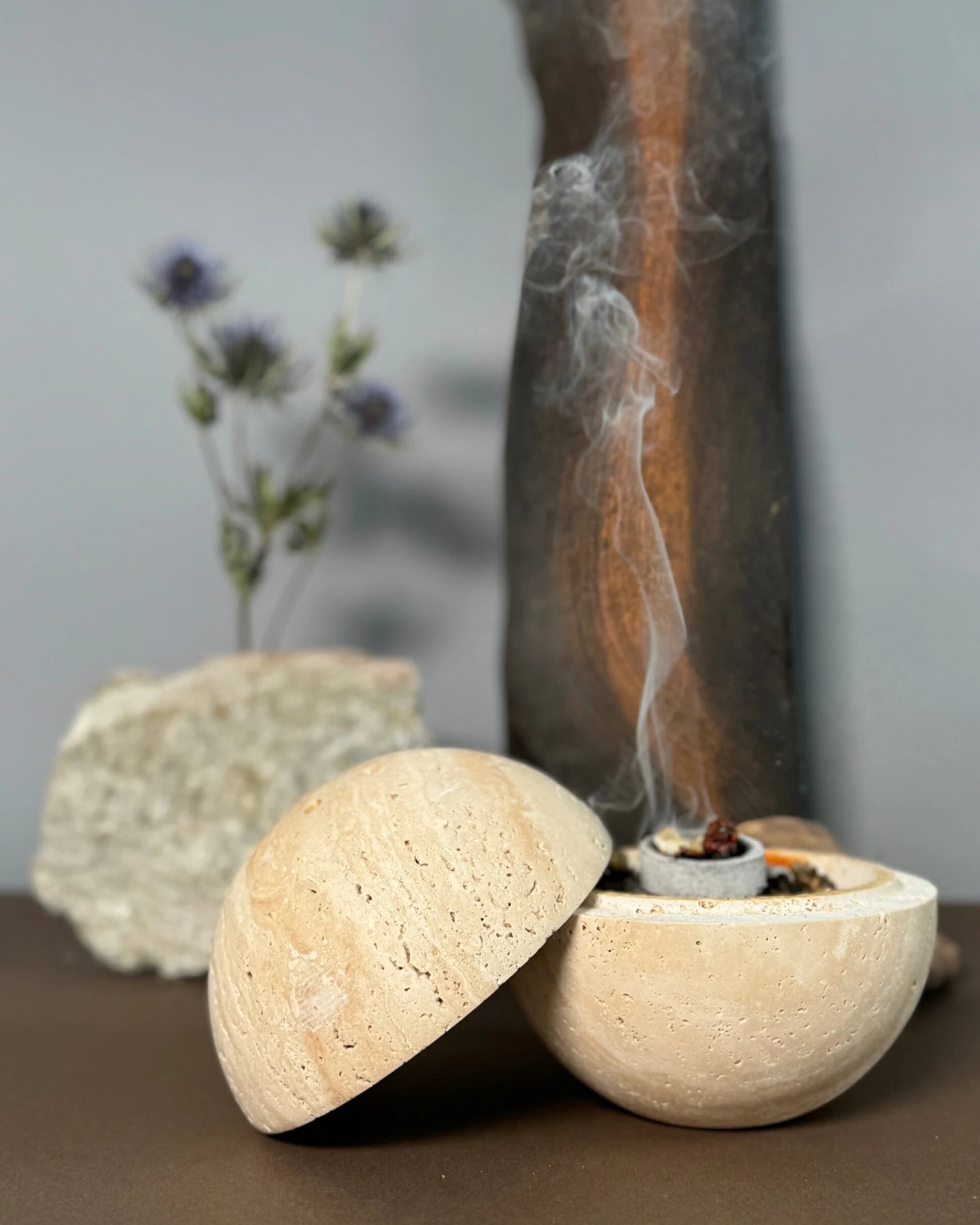 PAVA FUMA Räucherkugel Sphera Beige Maxi – Ansicht 5
