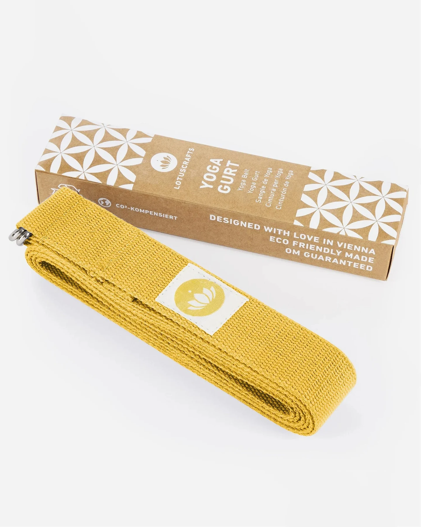 Lotuscrafts Yogagurt 100% Bio-Baumwolle – Ansicht 3