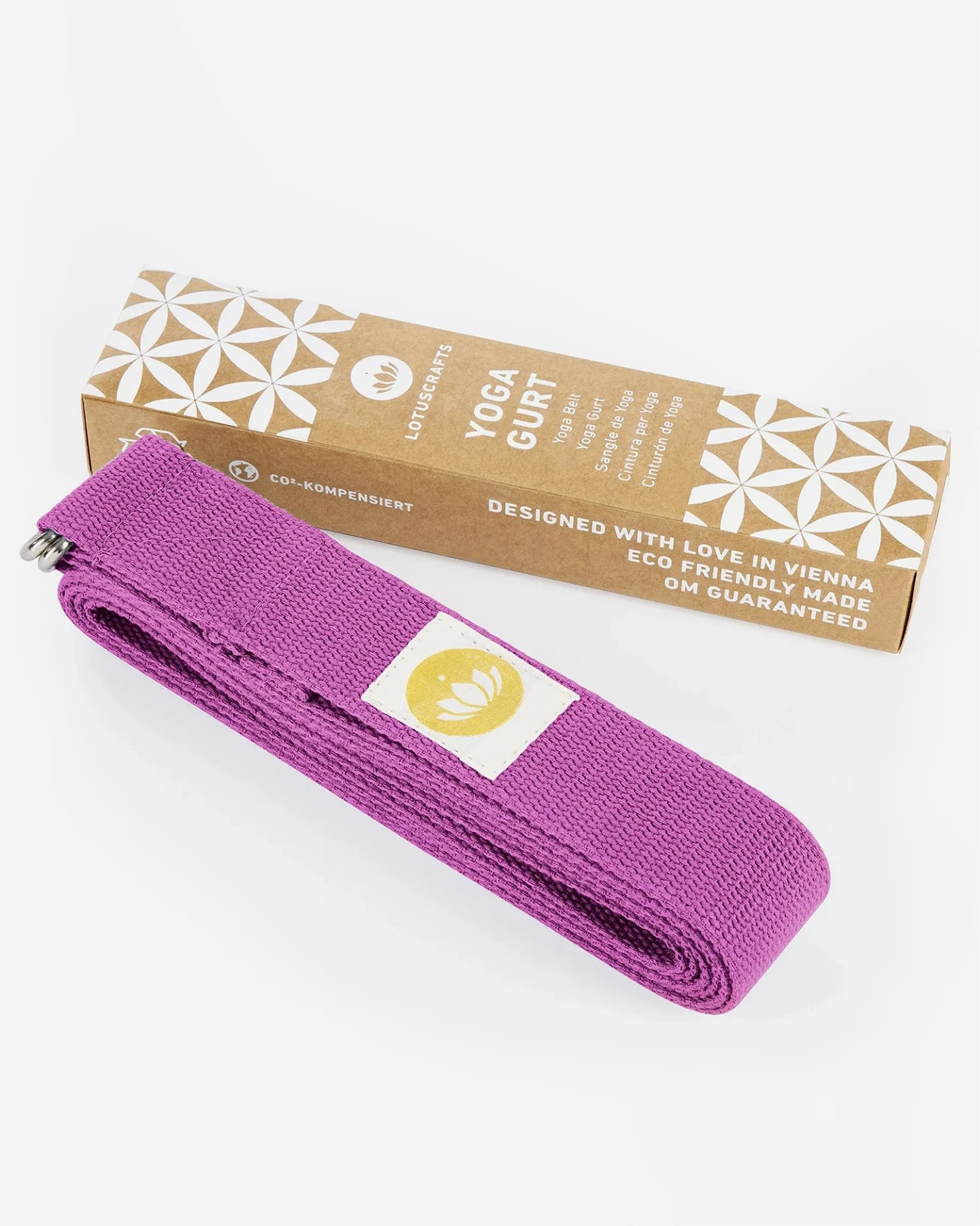 Lotuscrafts Yogagurt 100% Bio-Baumwolle – Ansicht 6