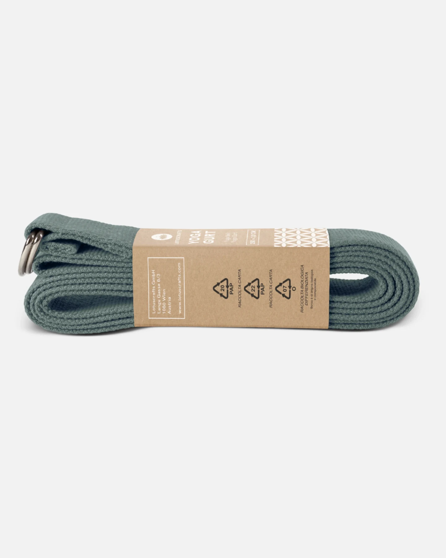 Lotuscrafts Yogagurt 100% Bio-Baumwolle – Ansicht 2