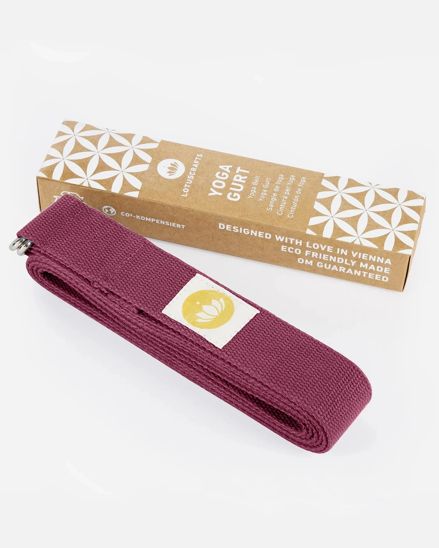 Lotuscrafts Yogagurt 100% Bio-Baumwolle – Ansicht 11