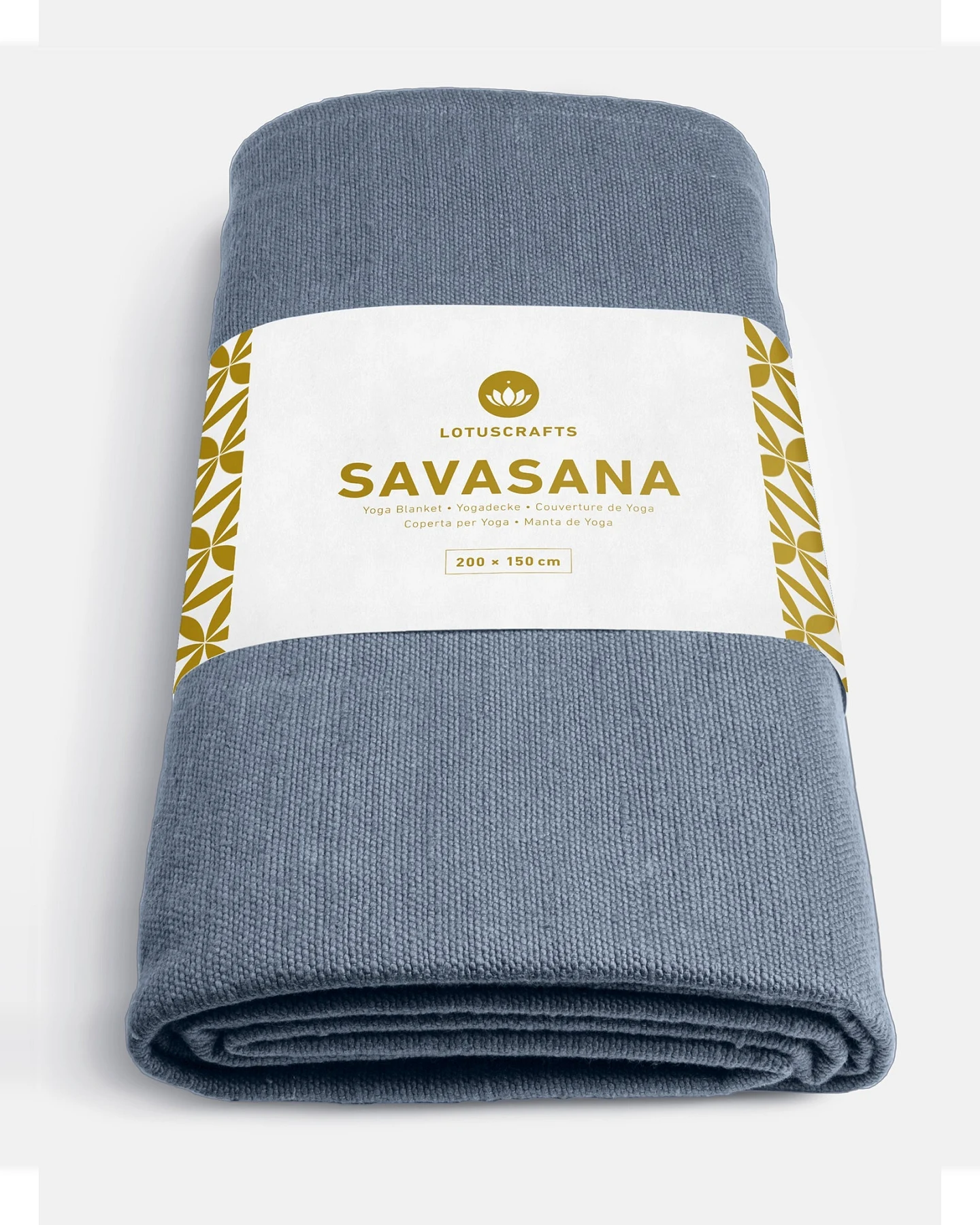 Lotuscrafts Yogadecke "Savasana" 100% Baumwolle (kbA) – Ansicht 4