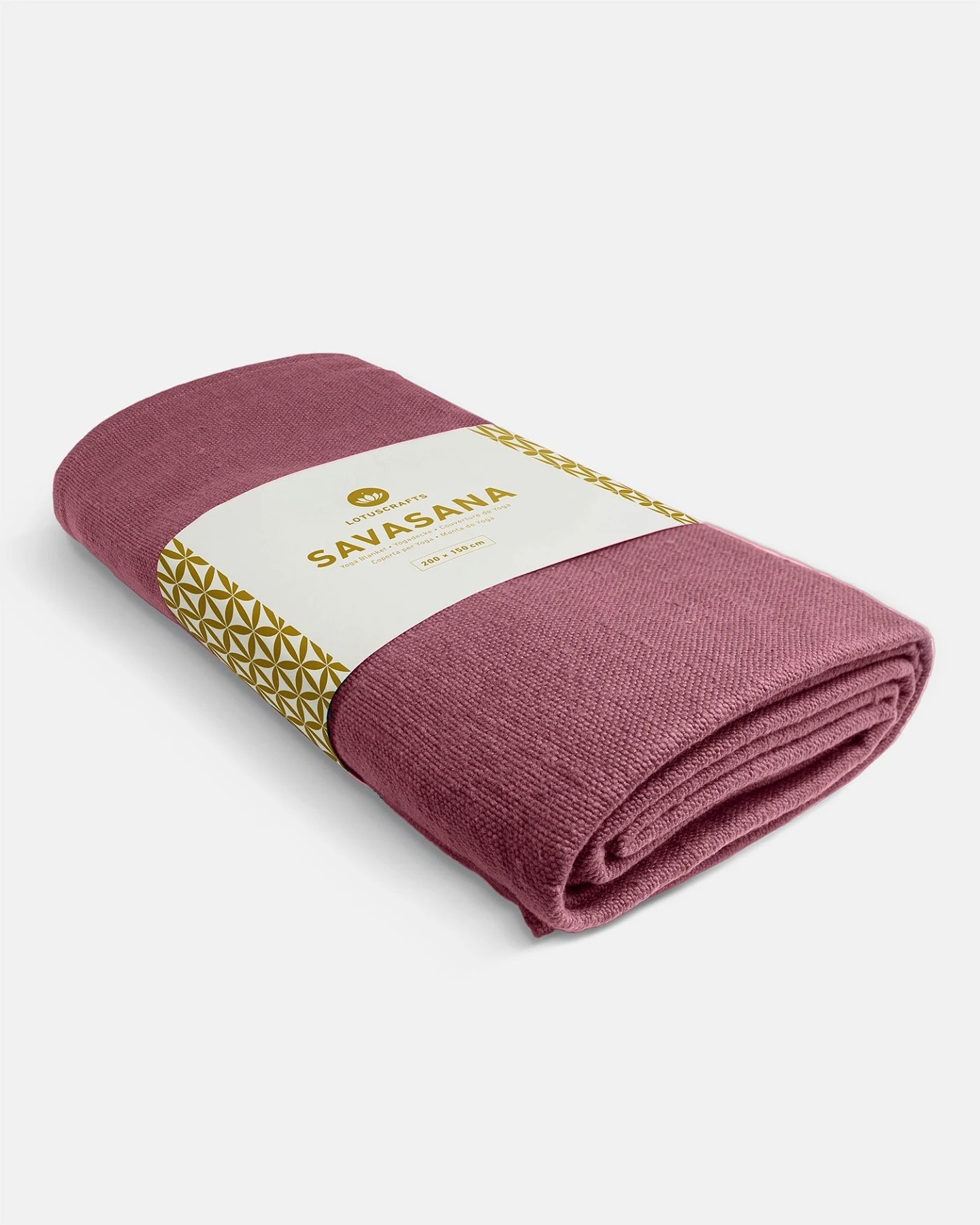 Lotuscrafts Yogadecke "Savasana" 100% Baumwolle (kbA) – Ansicht 6