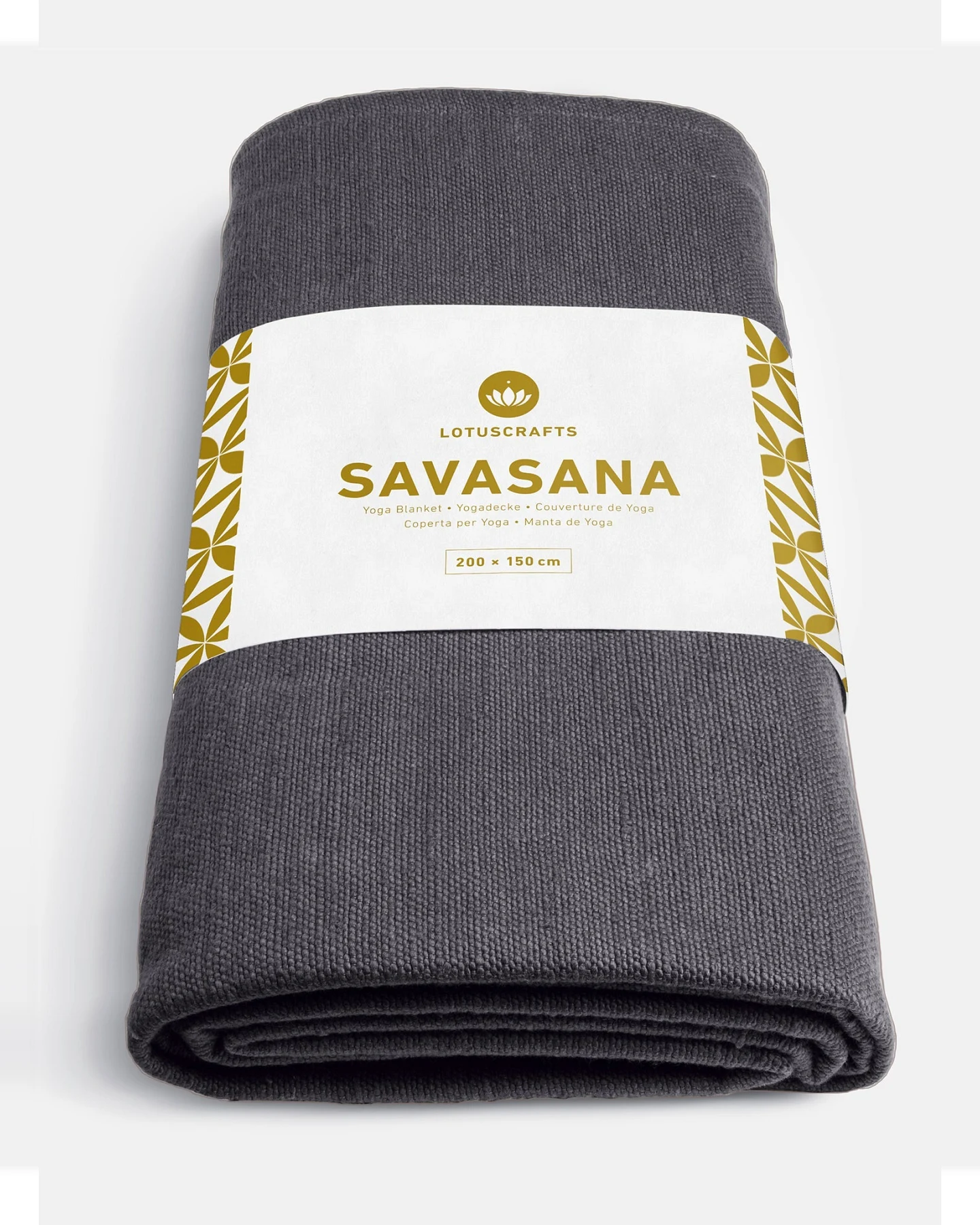 Lotuscrafts Yogadecke "Savasana" 100% Baumwolle (kbA) – Ansicht 9