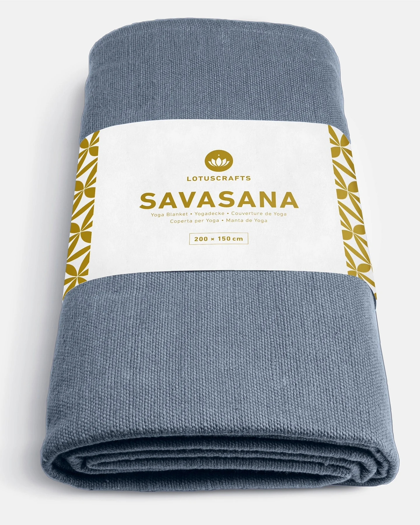 Lotuscrafts Yogadecke "Savasana" 100% Baumwolle (kbA) – Ansicht 6