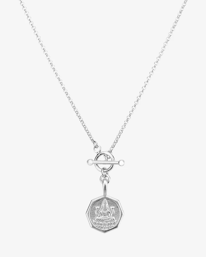 Hoffnungsträger Lakshmi Kette mit Knebelverschluss Silber