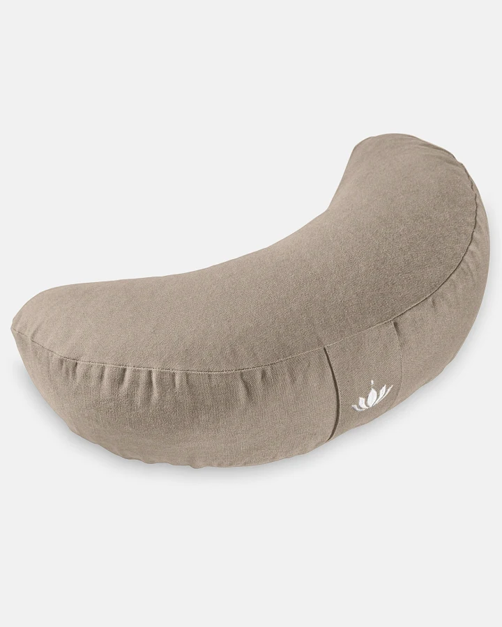 Lotuscrafts Yogakissen Halbmond Shanti