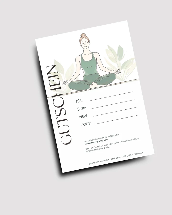 greenyogashop Geschenkgutschein