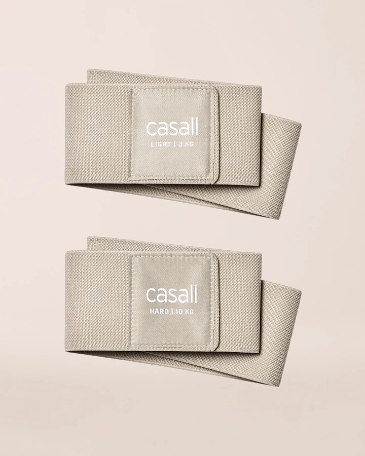 Casall Resistance Bands 2-pack - Light Cashmere