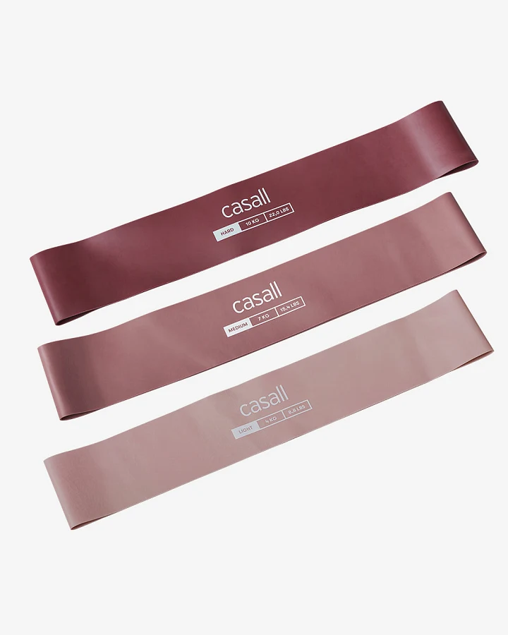 Casall Fitnessbänder Set - Pink Selection