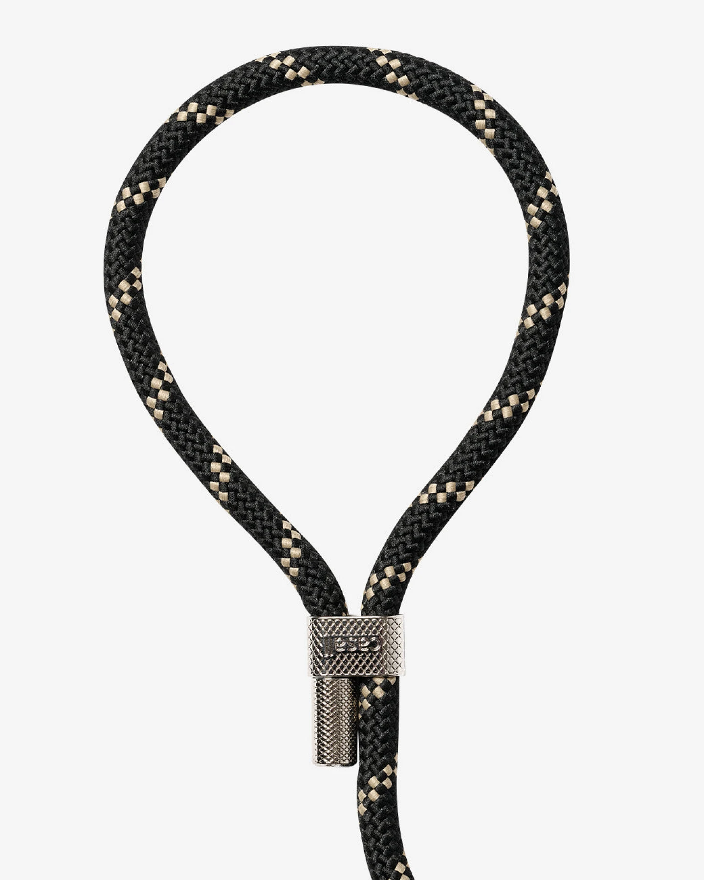 Casall Geflochtener Yoga-Tragegurt - Black/Beige – Ansicht 3