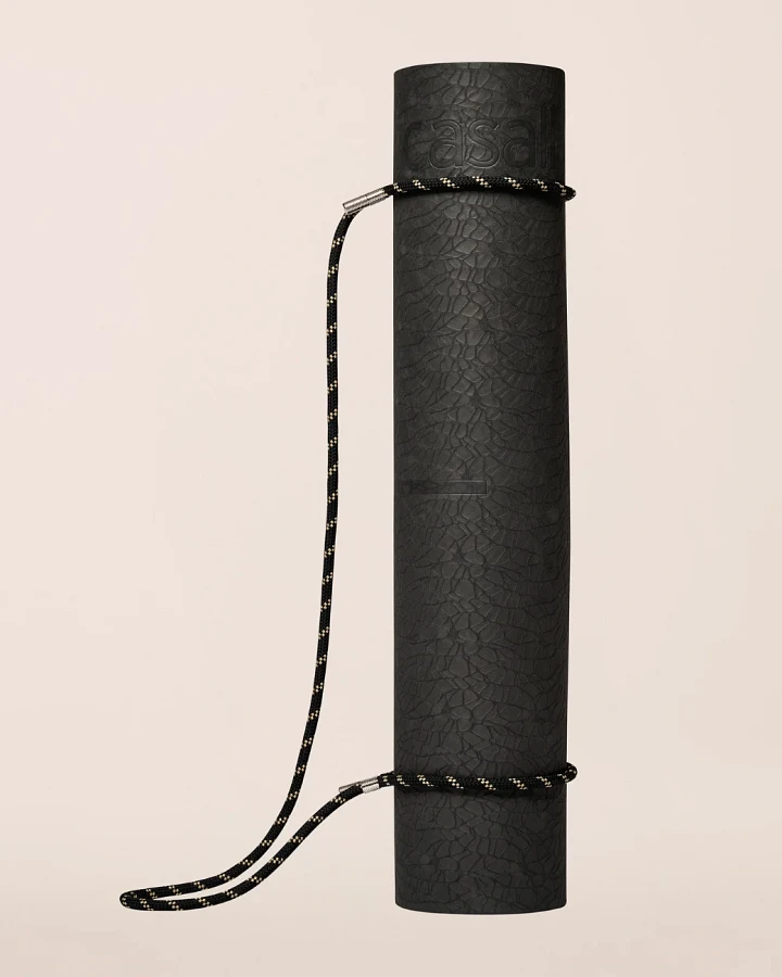 Casall Geflochtener Yoga-Tragegurt - Black/Beige