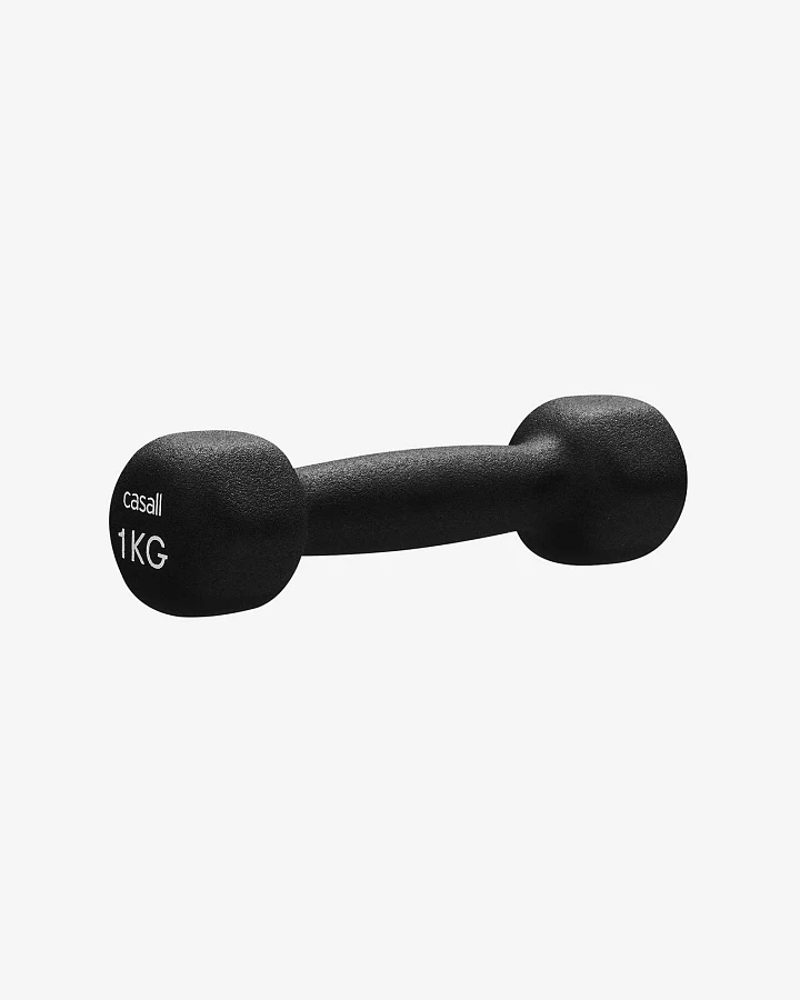 Casall Klassische Hantel 1 KG - Black White