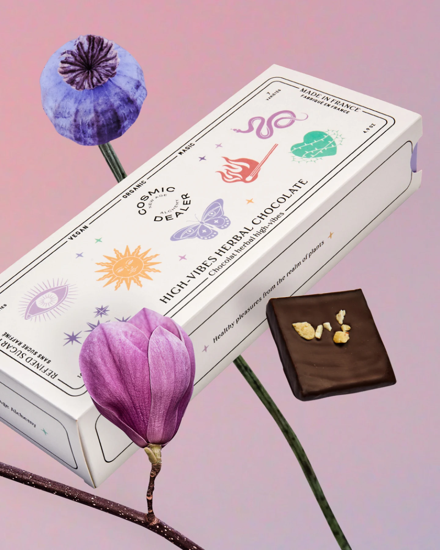 Cosmic Dealer 7 Chakra Schokoladenpralinen – Ansicht 6