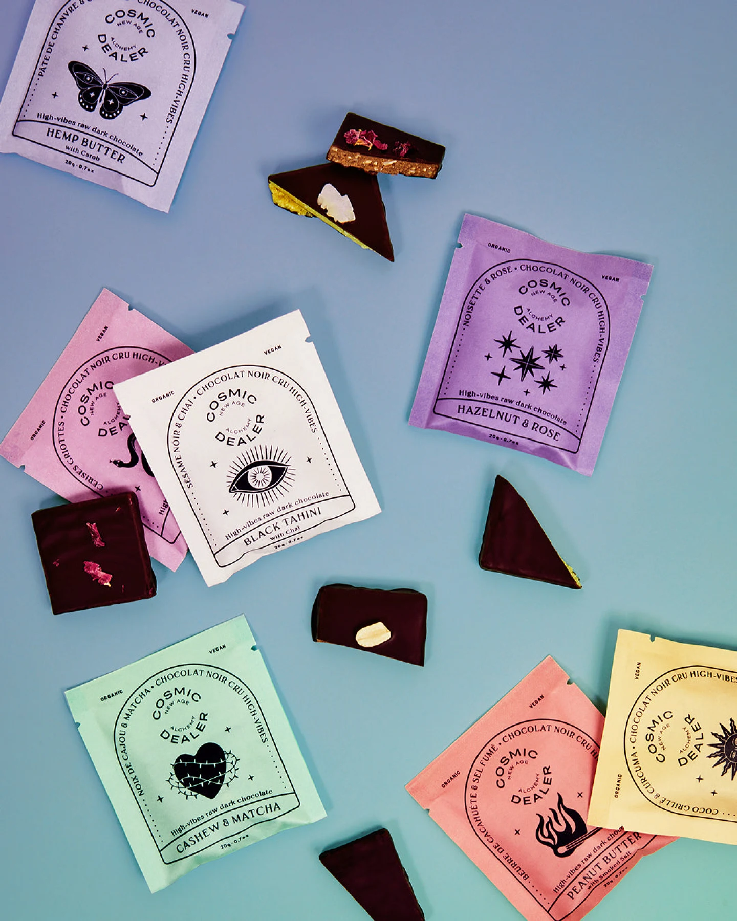 Cosmic Dealer 7 Chakra Schokoladenpralinen – Ansicht 9