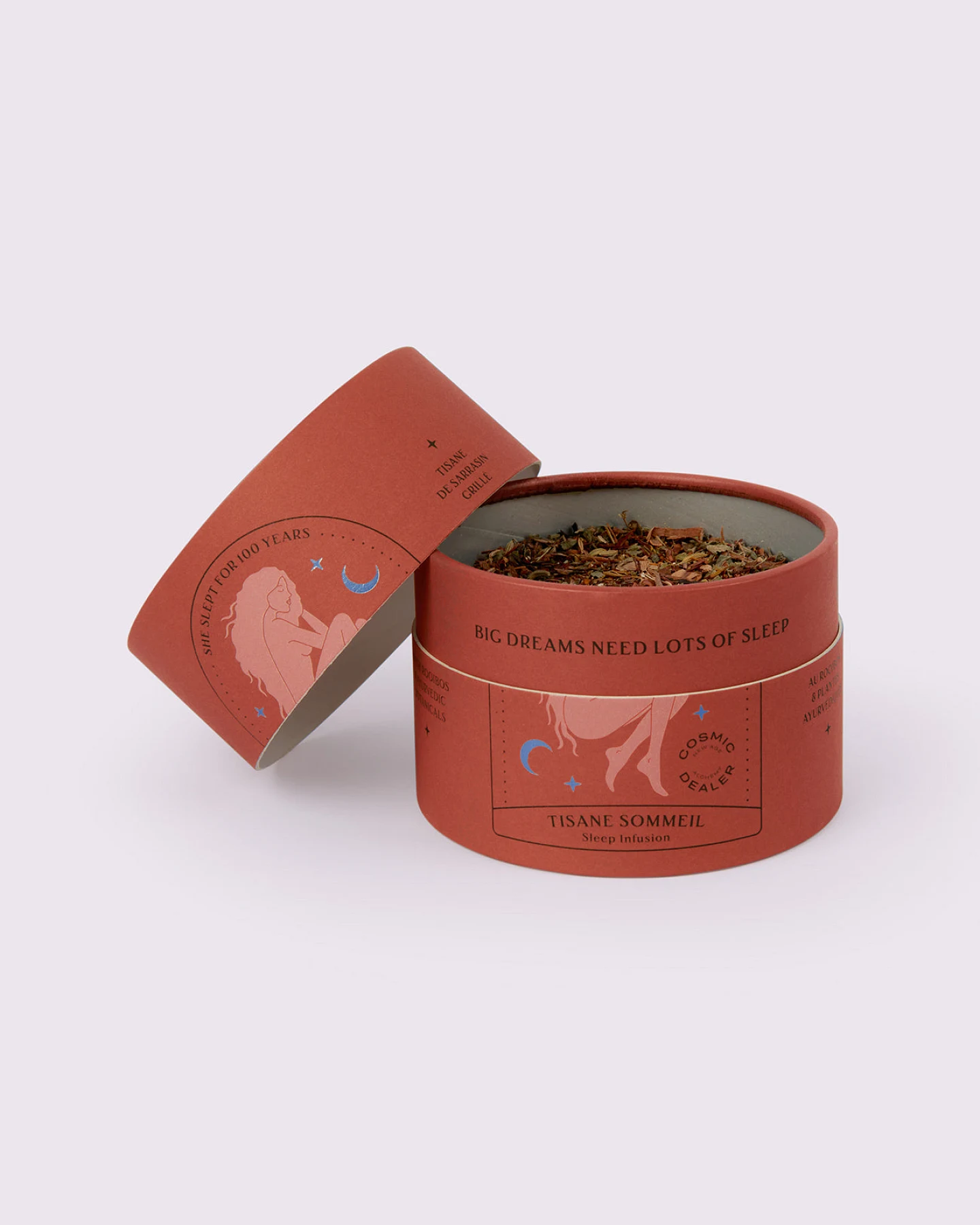 Cosmic Dealer Korn- und Kräutertee Sleep - Sobacha & Rooibos – Ansicht 2
