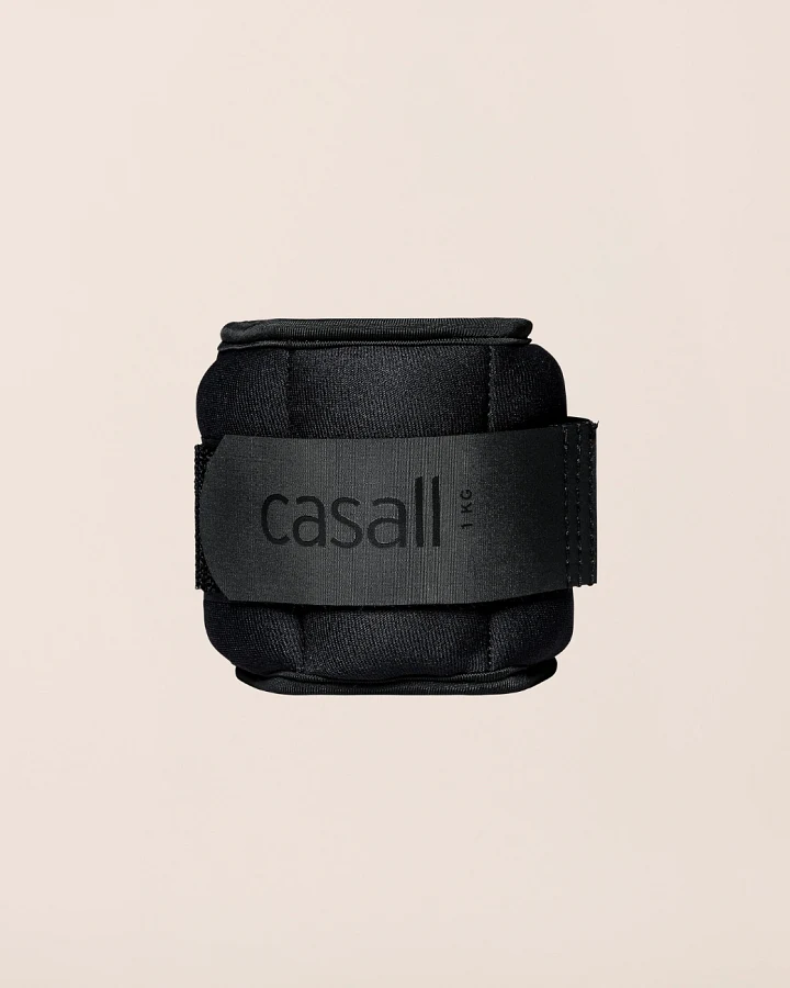 Casall Gewichtsmanschetten 2 x 1 kg - Black