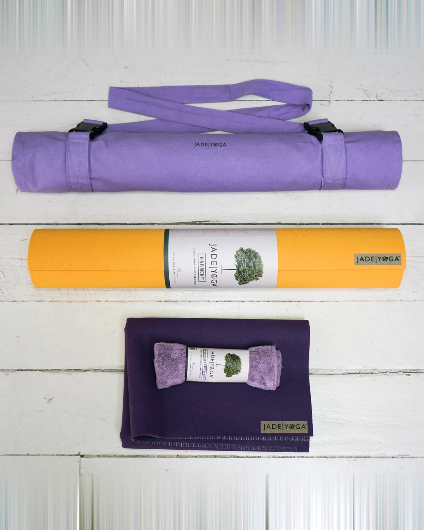 Jade Yogamatte Harmony Professional LE - Saffron – Ansicht 3