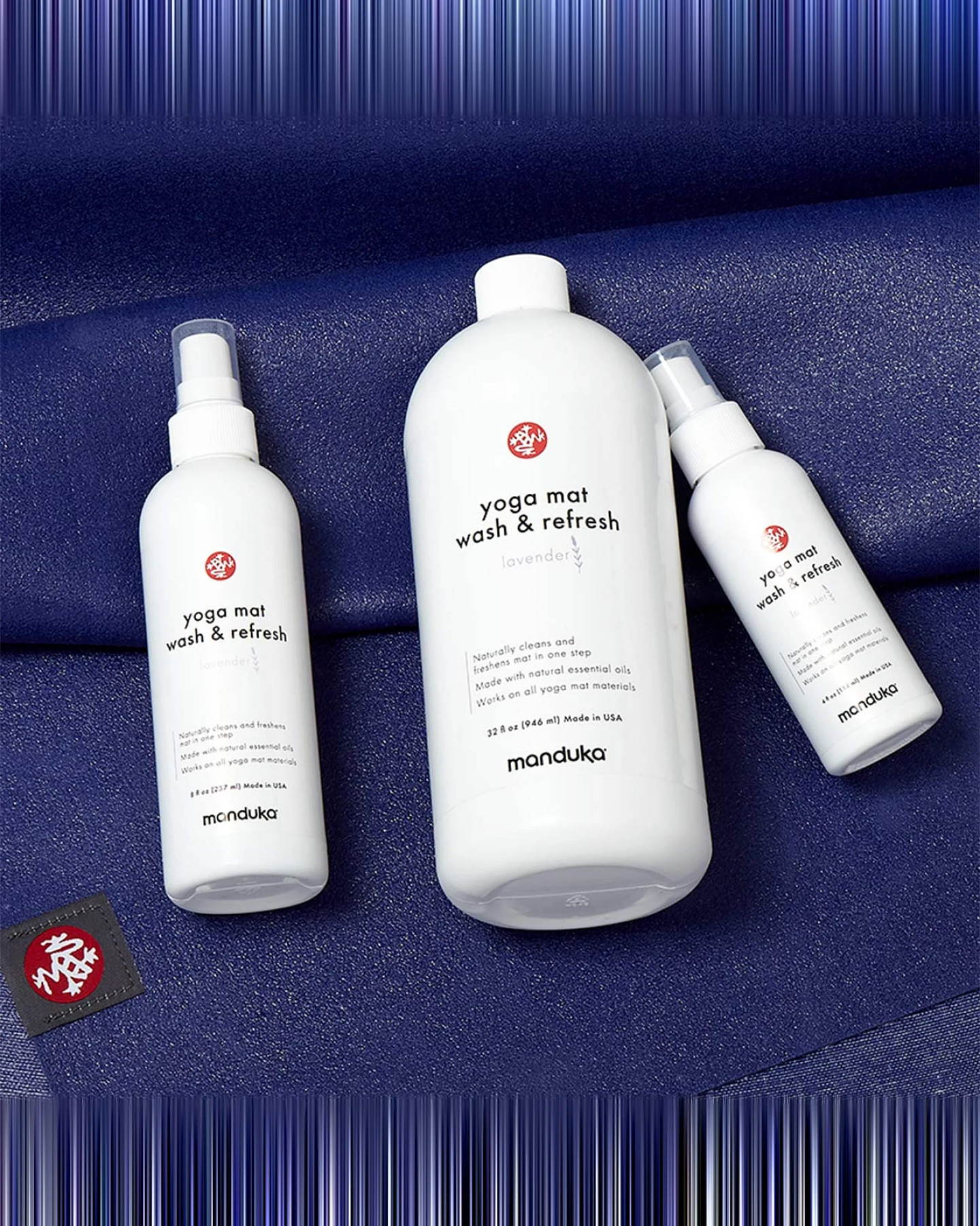 Manduka Yogamattenreiniger Wash & Refresh 946ml - Lavender – Ansicht 2