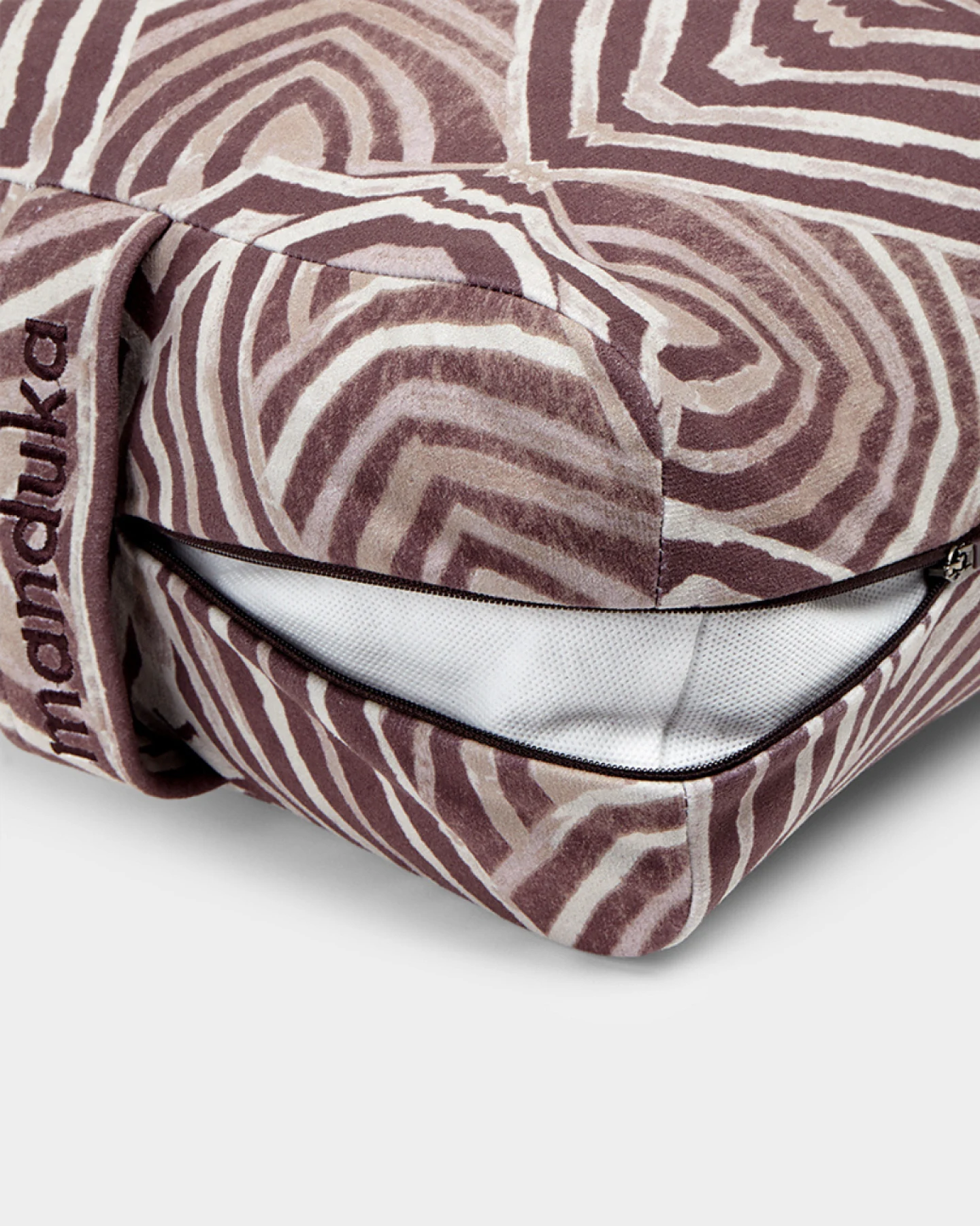 Manduka Yoga Bolster Eckig - Solana Cocoa – Ansicht 3