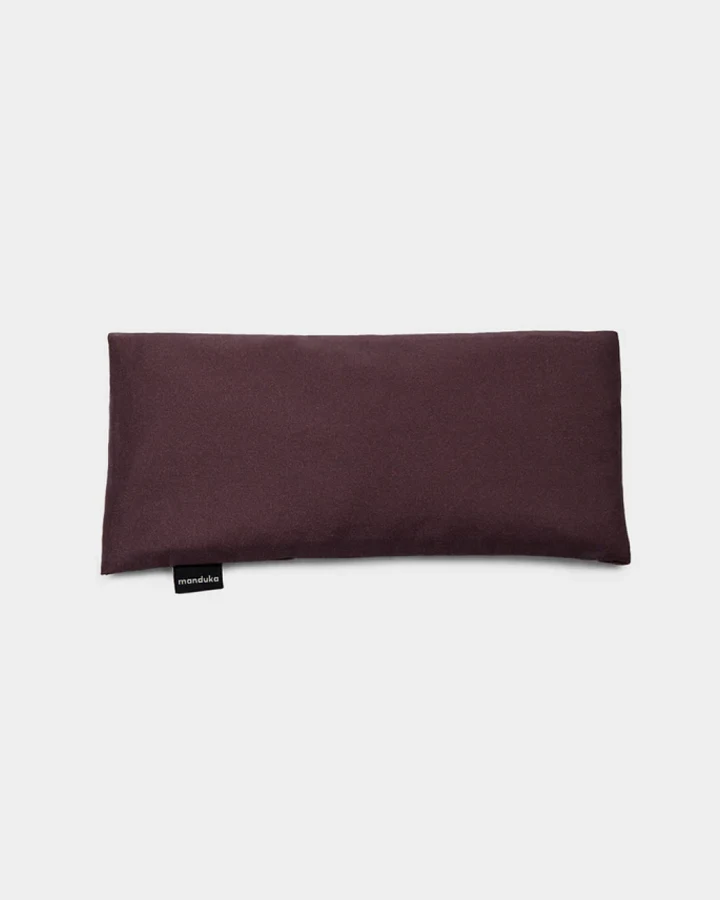 Manduka Eye Pillow-Scented-Deep-Cocoa