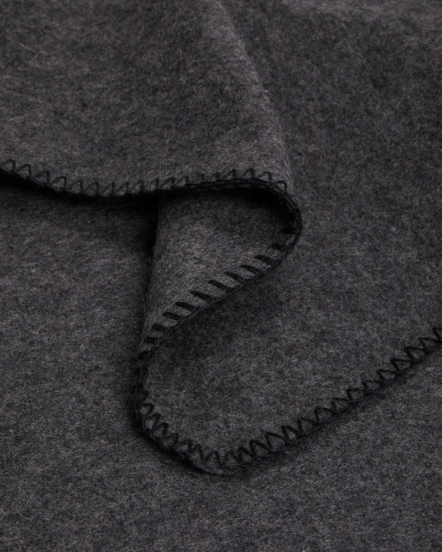 Manduka Essential Yoga Wool Blanket-Thunder – Ansicht 2
