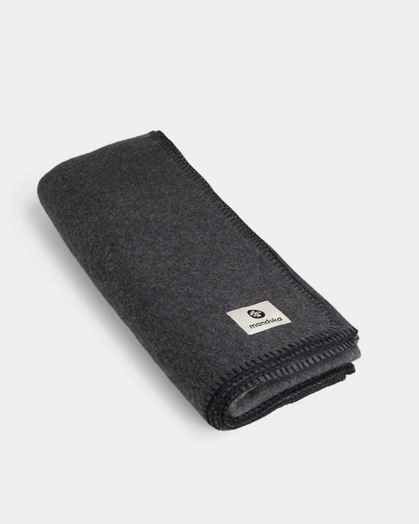 Manduka Essential Yoga Wool Blanket-Thunder – Ansicht 3