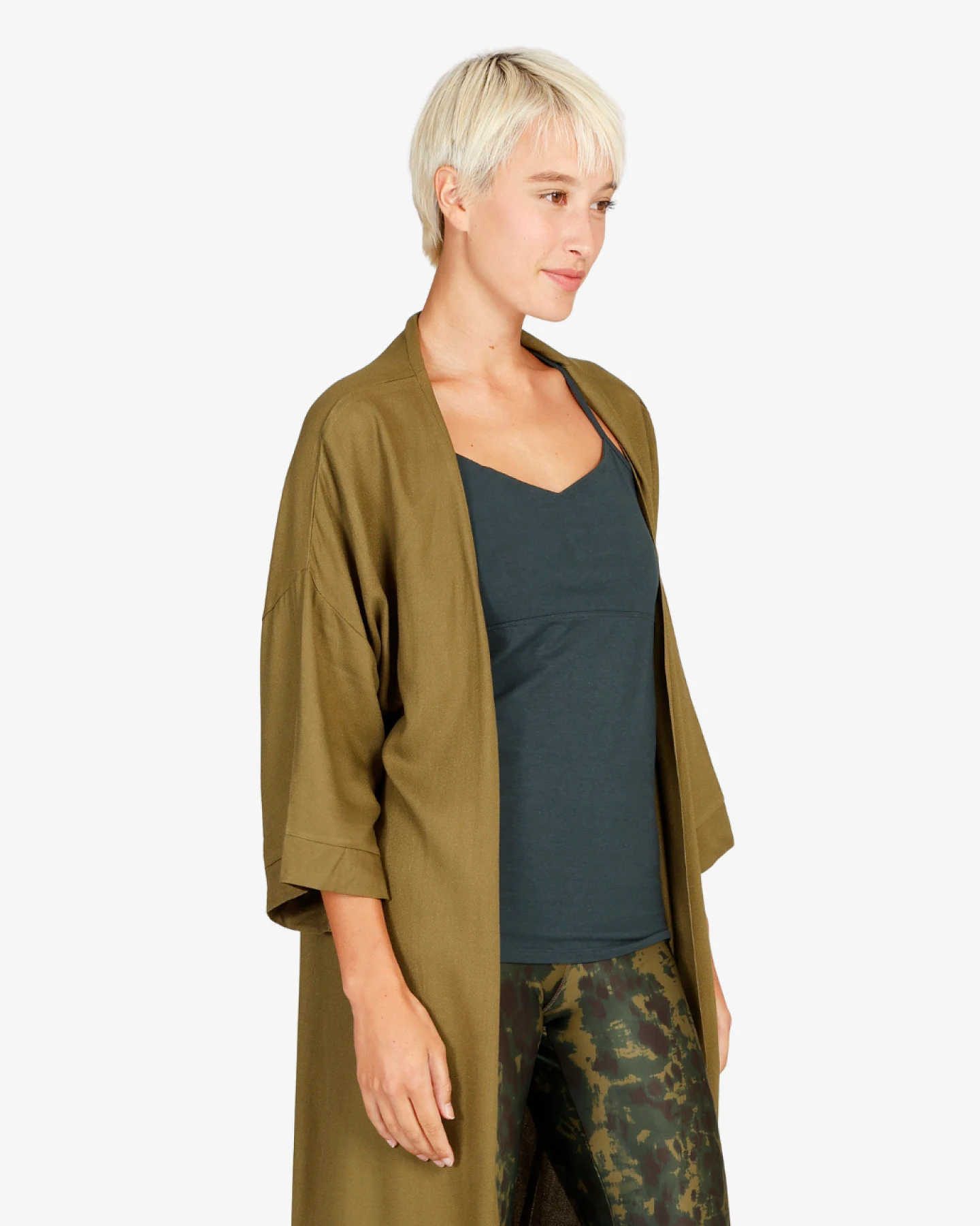 Kismet Kimono olive – Ansicht 2