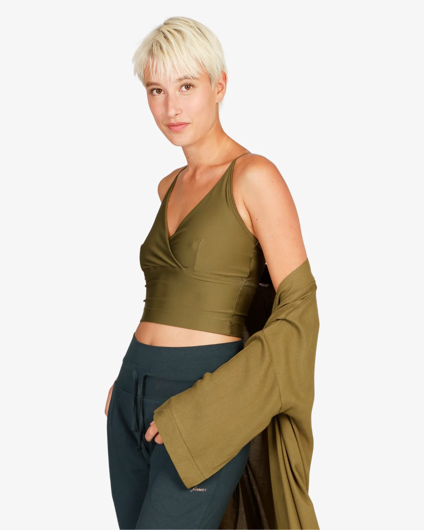 Kismet Kimono olive – Ansicht 4
