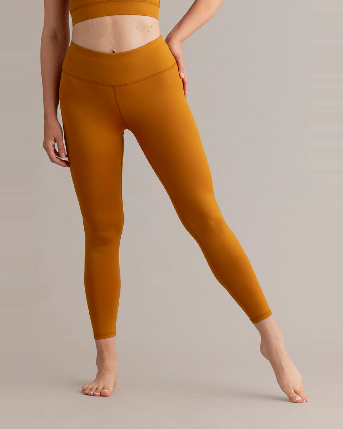 Hey Honey Cropped Leggings Pumpkin Spice – Ansicht 3