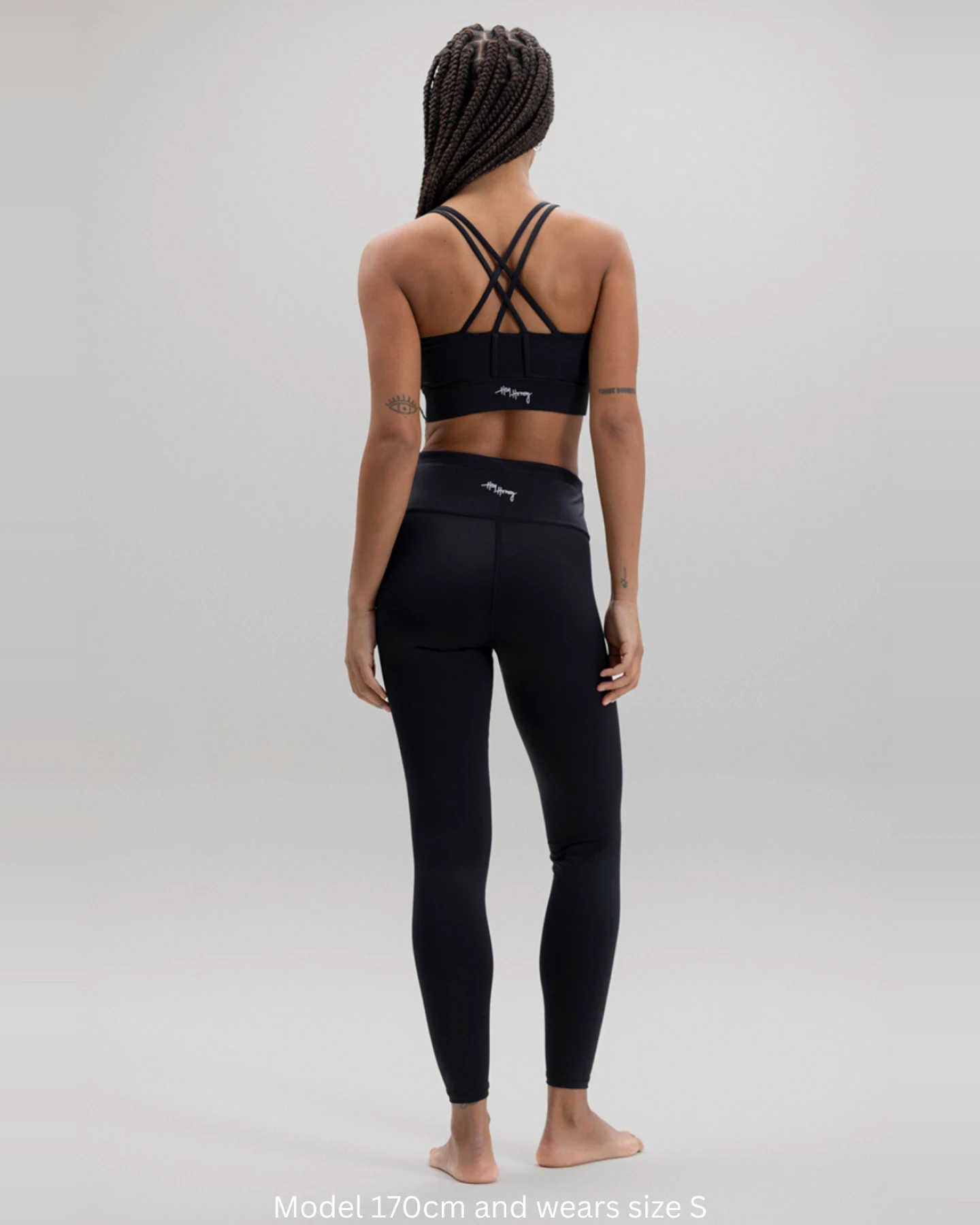 Hey Honey Cropped Leggings Black – Ansicht 5